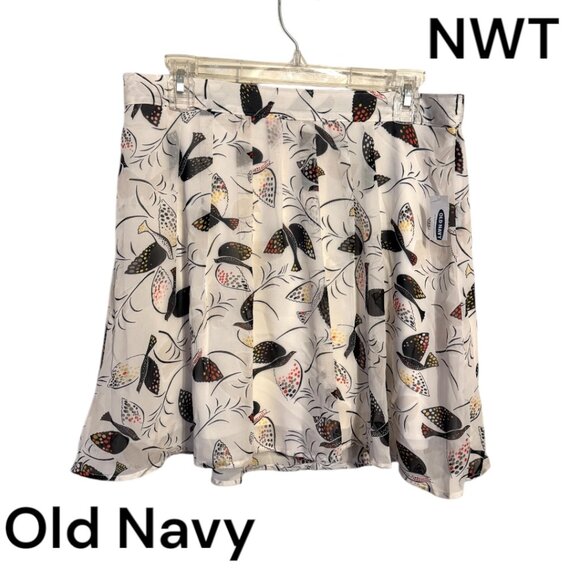 ❤️NWT  SPRING/SUMMER   OLD NAVY PRINT SKIRT  SIZE:  MED - Picture 1 of 8